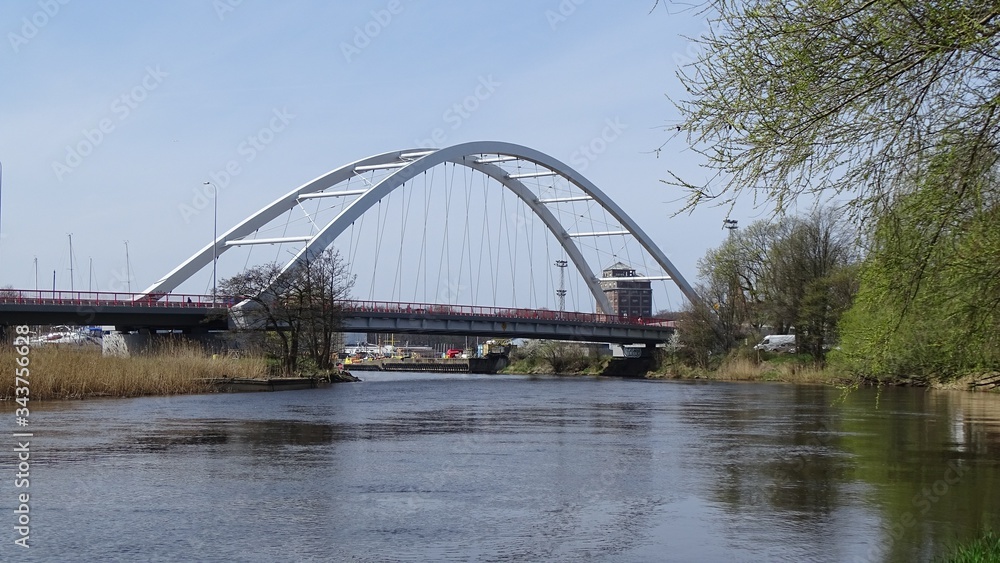 Fototapeta premium Most Portowy - Kołobrzeg