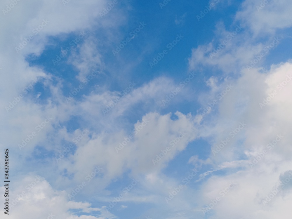 blue sky and white clouds seen during the day