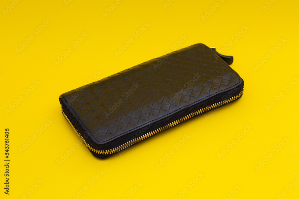 Wallet on the table Wallet on the table