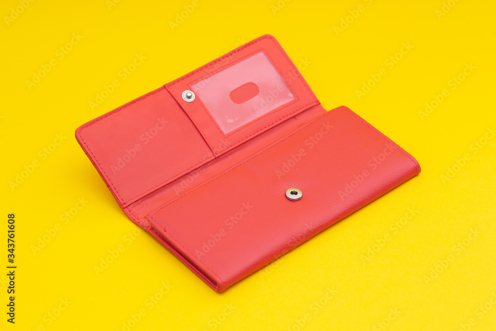 Wallet on the table Wallet on the table