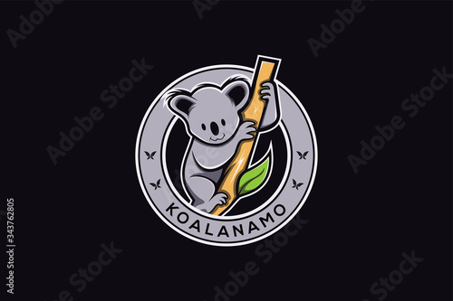 koala logo design