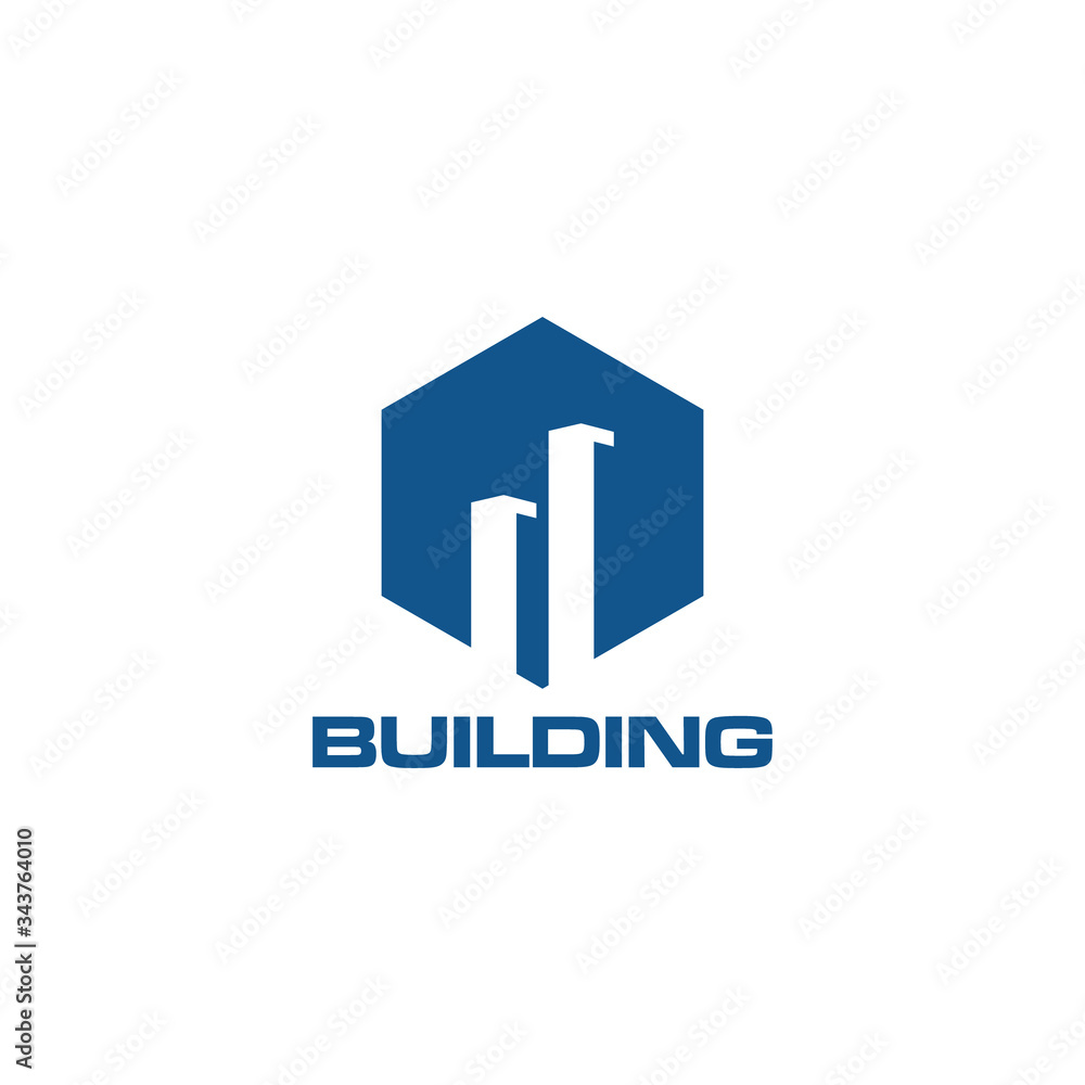 Building Construction Real Estate Logo Template Vector Icon Building Construction Real Estate Logo Template Vector Icon