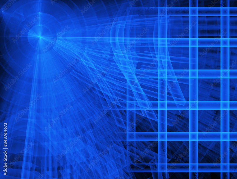 Dynamic curves ands blur pattern. Fractal graphics. Science and technology concept. Dynamic curves ands blur pattern. Fractal graphics. Science and technology concept.