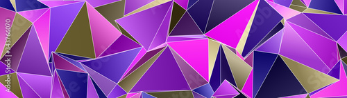 Abstract Low-Poly background. triangulated texture. Design 3d. Polygonal geometrical pattern. Triangular modern style