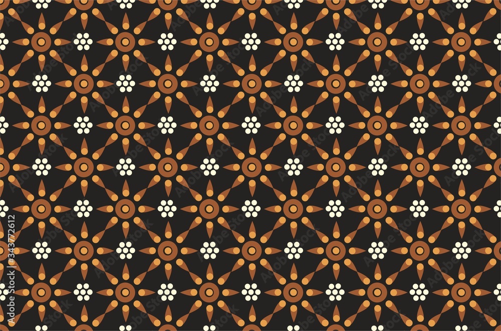 Indonesian batik motifs with very distinctive patterns
Indonesian batik motifs with very distinctive patterns