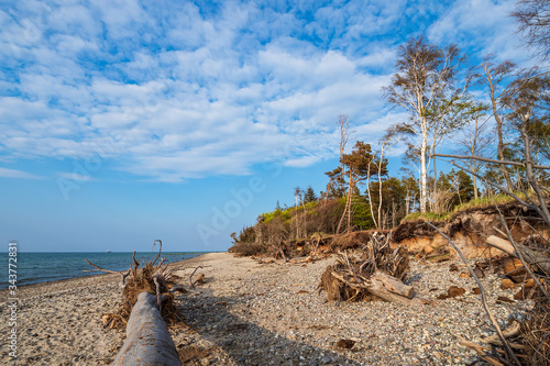 Strand an der Küste der Ostsee bei Graal Müritz