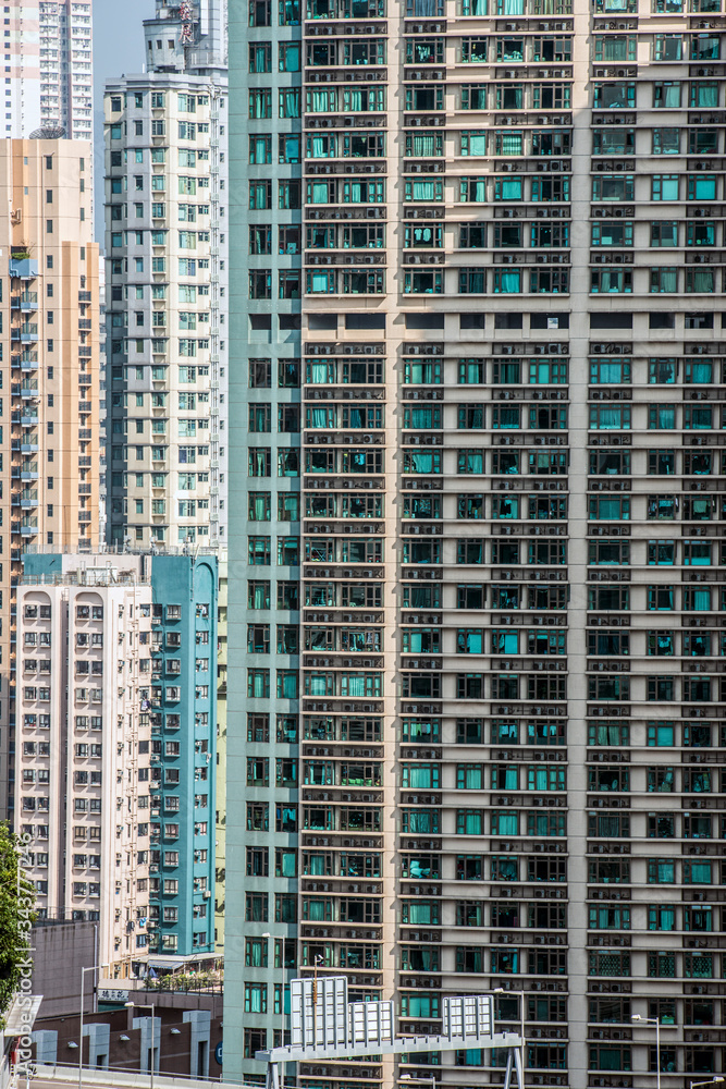 Hong Kong residential tower block Hong Kong residential tower block