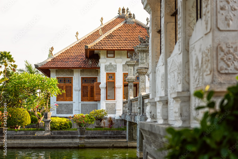 Tirta gangga water palace. Bali, Indonesia