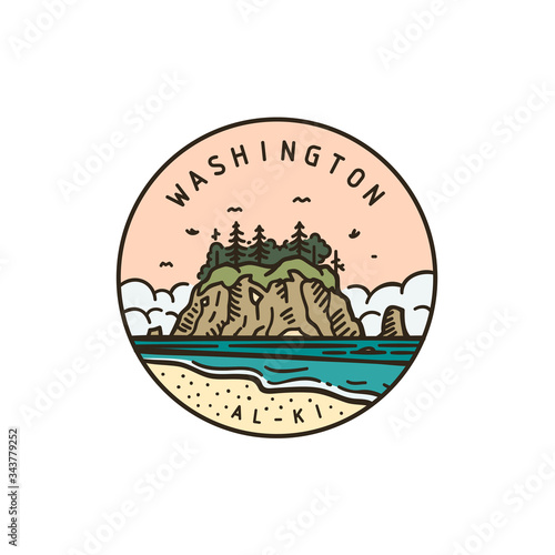 Washington. Island National park