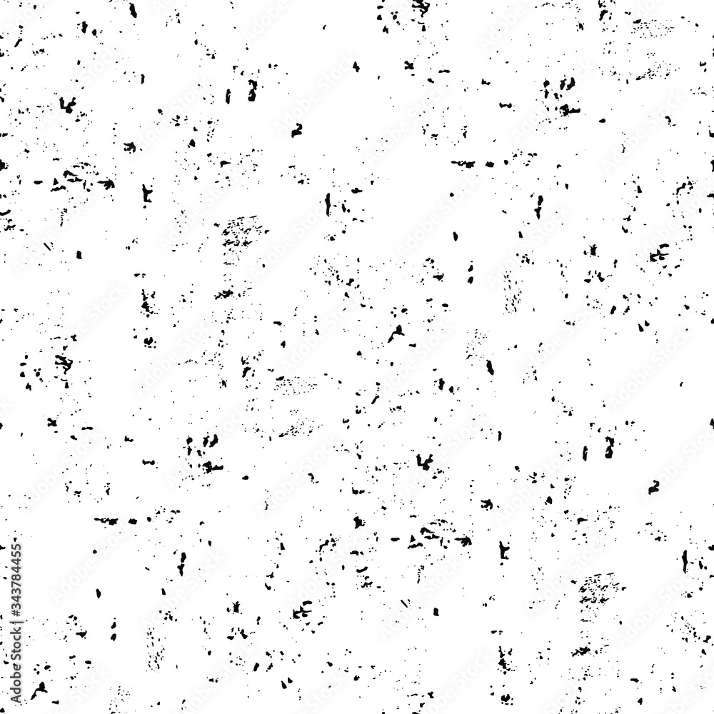 Seamless shabby grunge texture of black speckles, dirt, grain