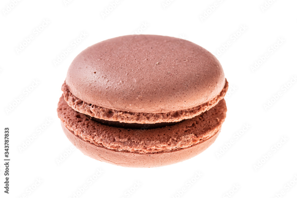 macaroon cake on a white background macaroon cake on a white background