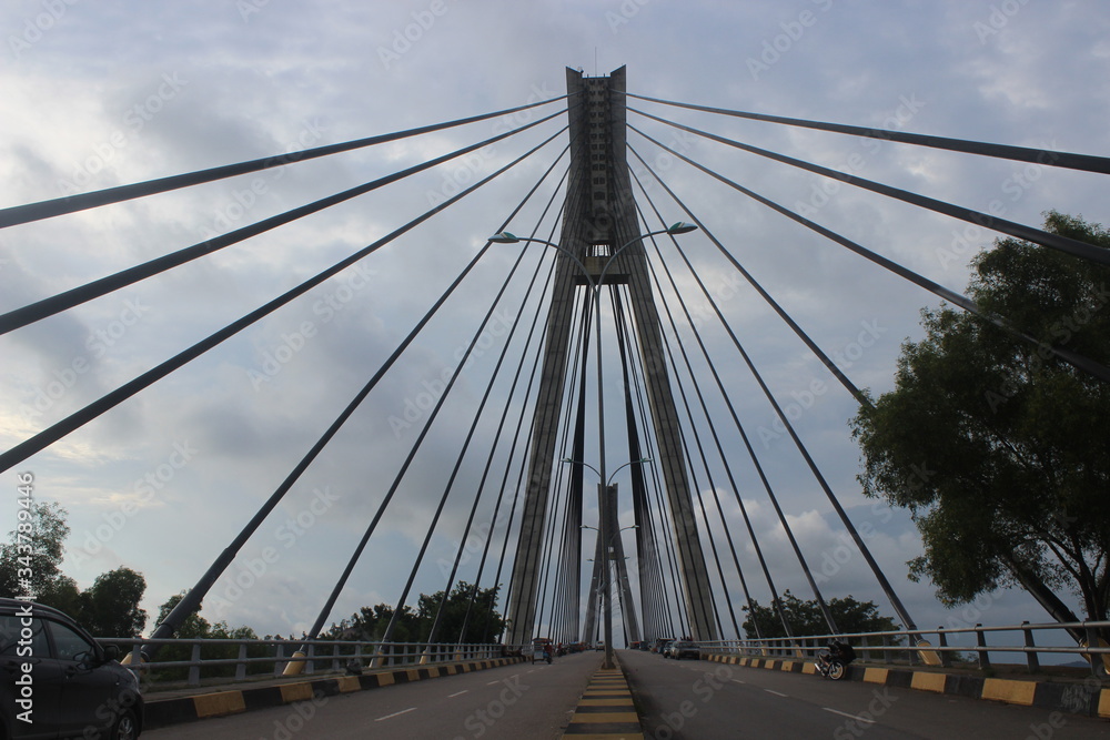 Fototapeta premium suspension bridge