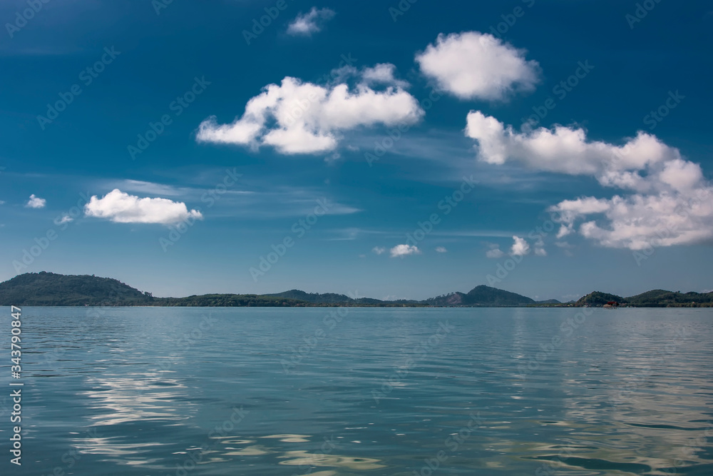 Obraz premium Sky and sea in beautiful Thailand