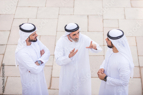 Group of businessmen in Dubai