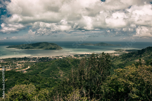 View of the beautiful nature of Thailand from viewpoint © Kooper