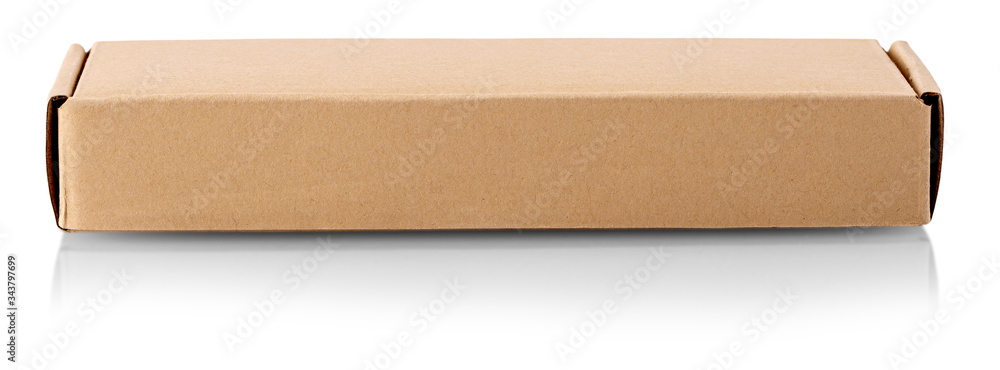 Cardboard Box isolated on White background Cardboard Box isolated on White background
