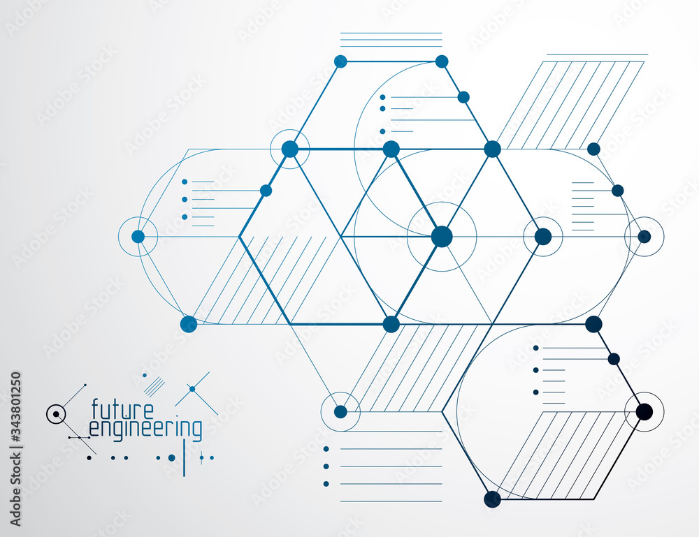 Futuristic abstract vector technology background. Mechanical engineering wallpaper. Futuristic abstract vector technology background. Mechanical engineering wallpaper.