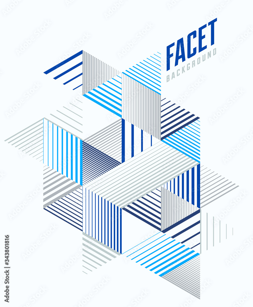 Polygonal low poly vector abstract design, artistic retro style background for ads or prints, cover or poster, banner or card. Linear 3D triangles and cubes elements. Polygonal low poly vector abstract design, artistic retro style background for ads or prints, cover or poster, banner or card. Linear 3D triangles and cubes elements.