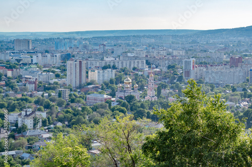 View of Saratov, Russia from Sokolovaya Mountain (southwesterly direction)