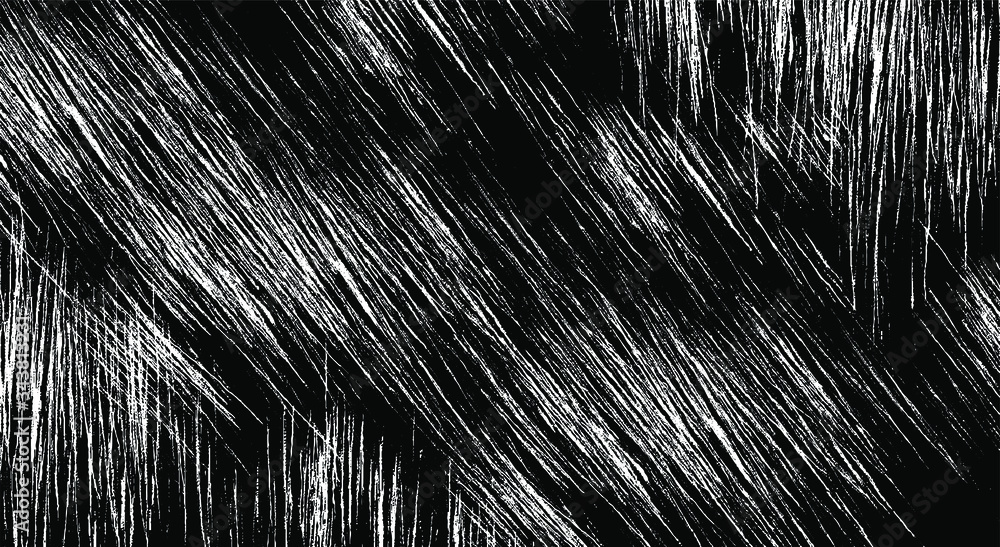 Obraz premium Rough black and white texture vector. Distressed overlay texture. Grunge background. Abstract textured effect. Vector Illustration. Black isolated on white background. EPS10.