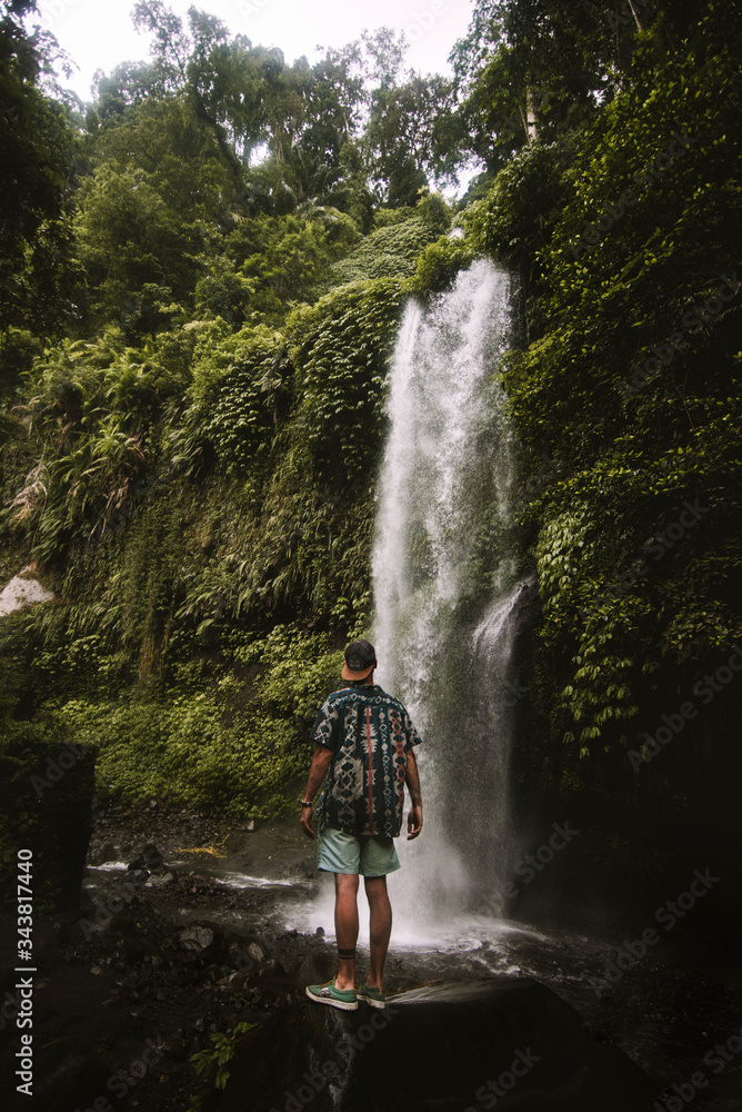 Sendang Gile Waterfall Sendang Gile Waterfall