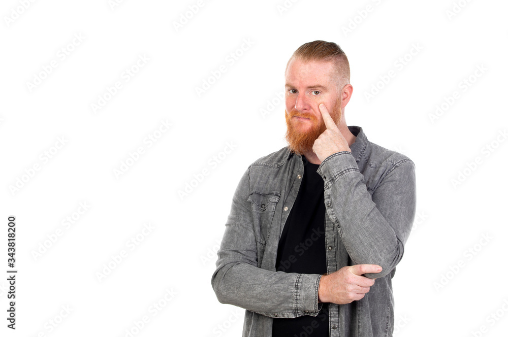 Redhead man Redhead man
