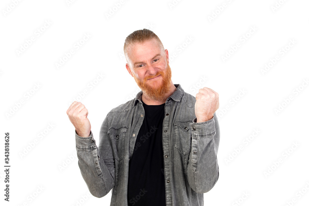 Redhead man Redhead man