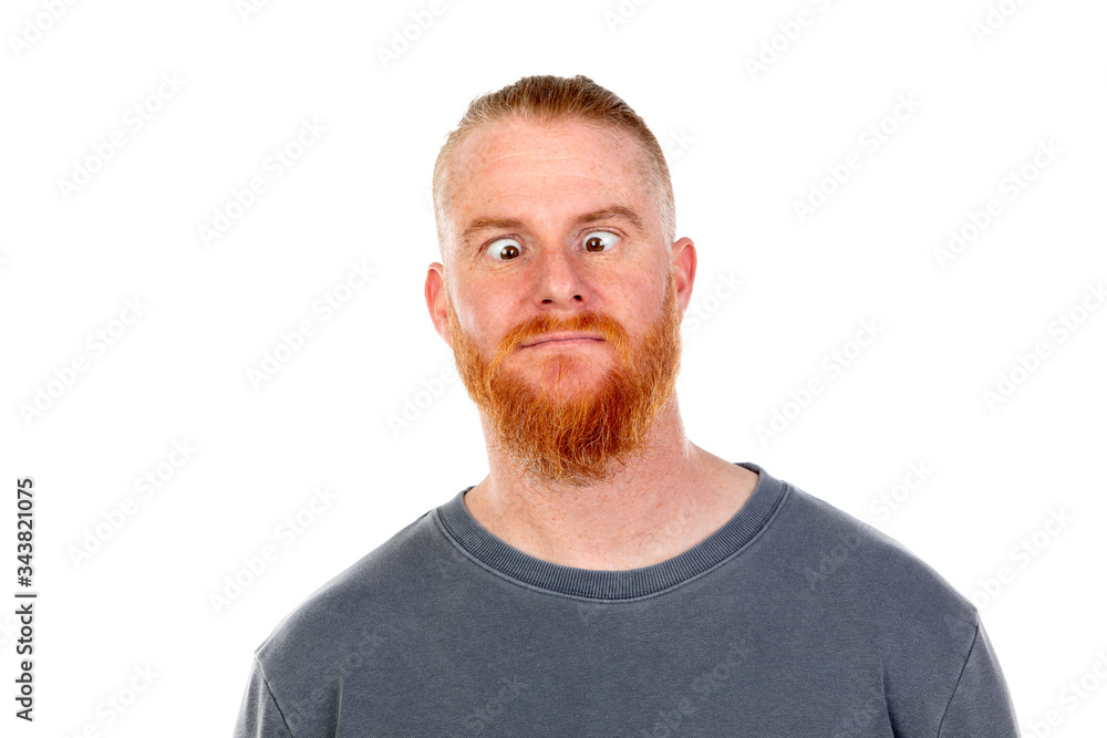 Redhead man Redhead man