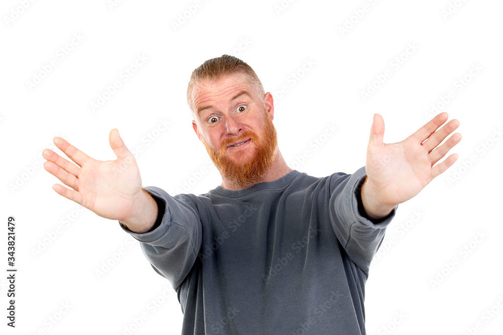 Redhead man Redhead man