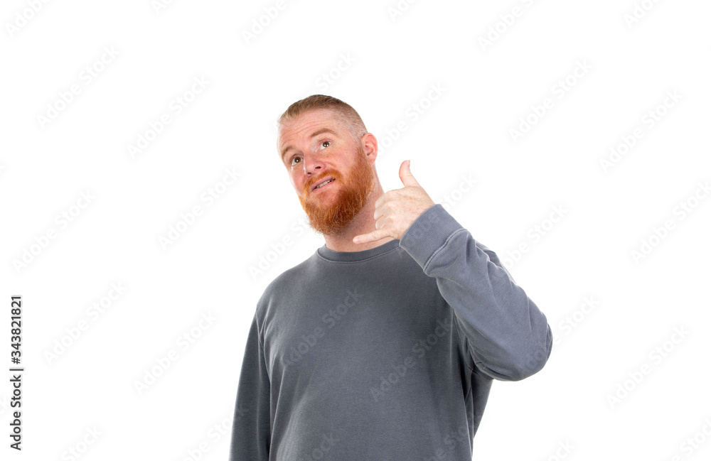 Redhead man Redhead man