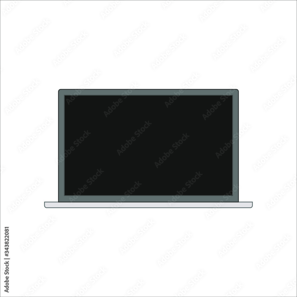 laptop. Vector illustration for web and mobile design. laptop. Vector illustration for web and mobile design.