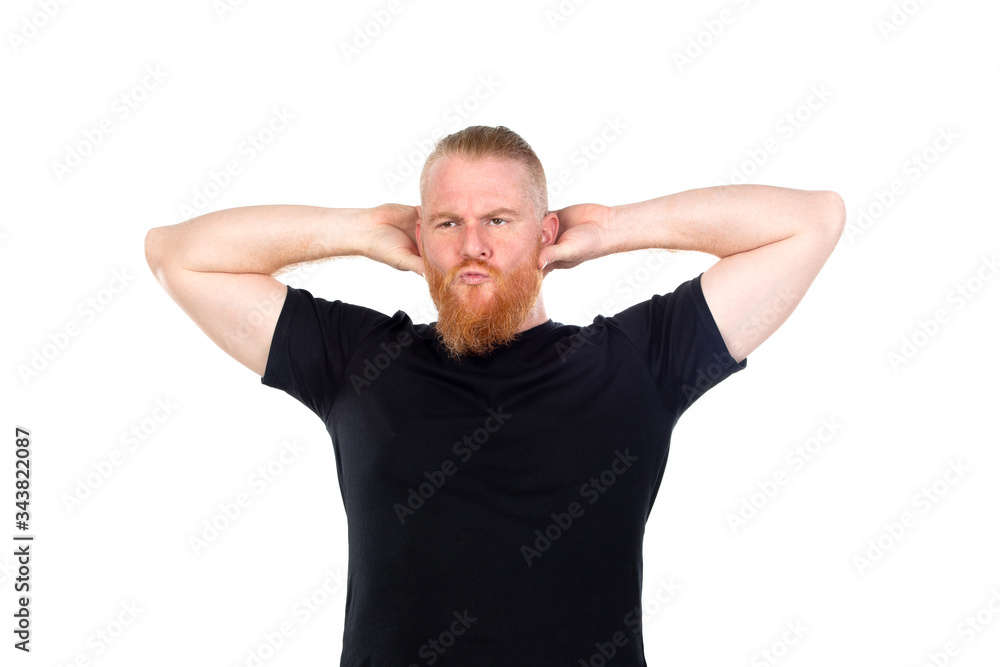 Redhead man Redhead man