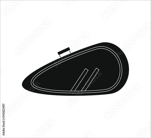 tennis racket cover. Vector illustration for web and mobile design.