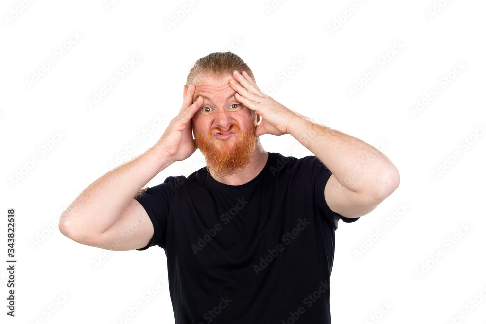 Redhead man Redhead man