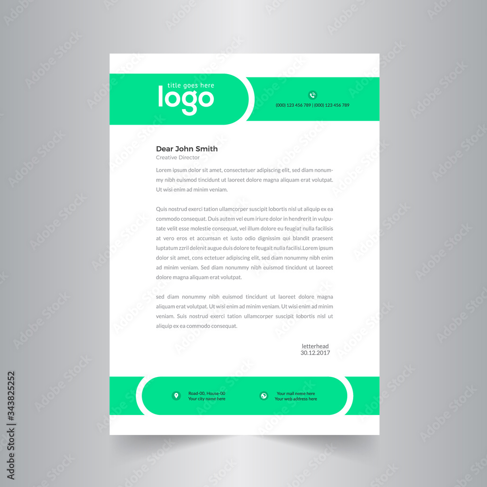 Business style letter head templates for your project design. Business style letter head templates for your project design.