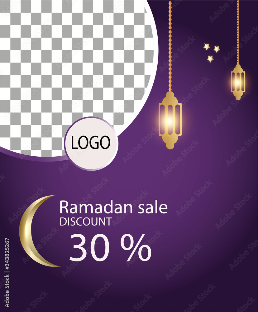 ramadan sale discount 50%,social media post