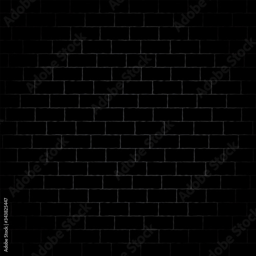 Black and gray brick wall background