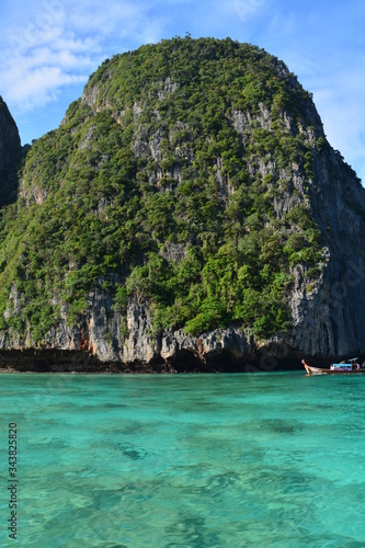 Obraz na płótnie Maya Bay Ko Phi Phi Leh Thaïlande Asie w salonie