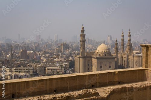 View from the Citadel of Cairo or Citadel of Saladin