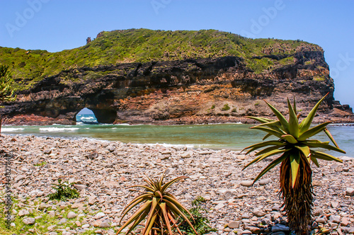 Hole in the wall, Coffee Bay, Eastern Cape, South Africa photo