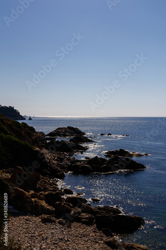 landscape in the coast in the north of spain