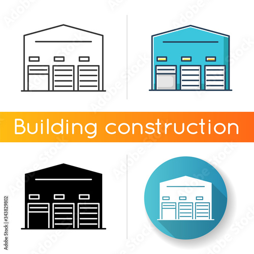 Self storage unit icon