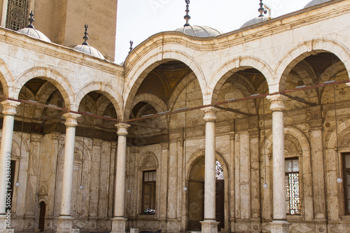 Courtyard of Al-Nasir Muhammad Mosque