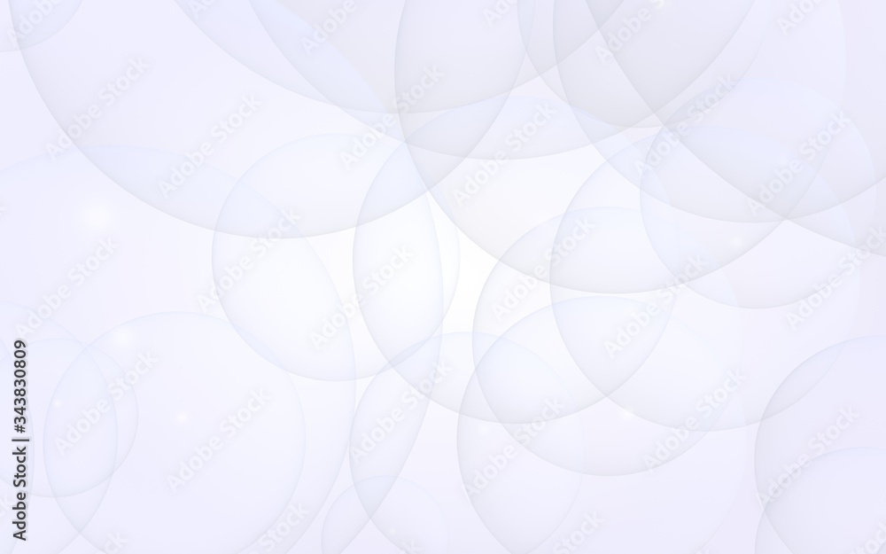Abstract white background. Backdrop with light transparent bubbles. 3D illustration Abstract white background. Backdrop with light transparent bubbles. 3D illustration
