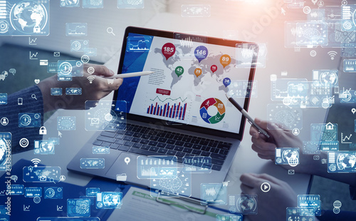 Wallpaper Mural ビジネスとテクノロジー Torontodigital.ca