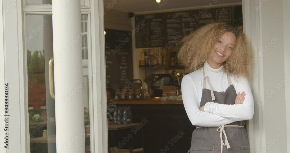 Proud Cafe Owner Portrait Proud Cafe Owner Portrait