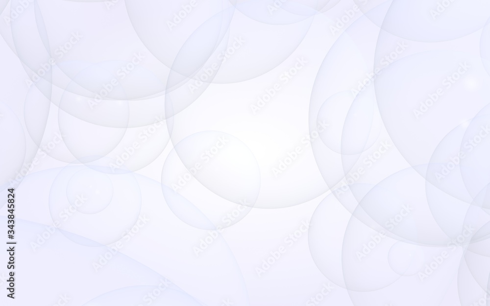 Abstract white background. Backdrop with light transparent bubbles. 3D illustration Abstract white background. Backdrop with light transparent bubbles. 3D illustration