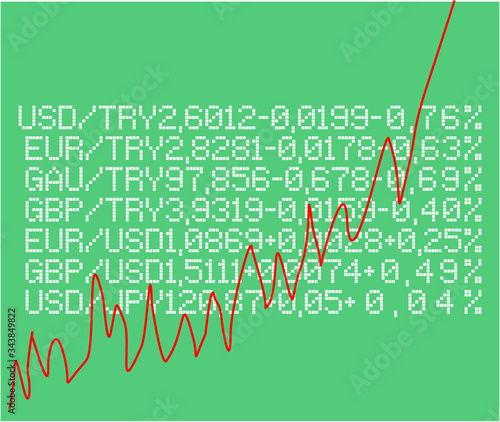 usd and euro exchange graphic design vector art