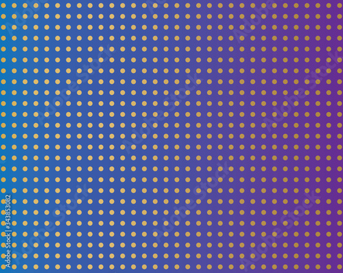 LED screen, dots background- vector illustration