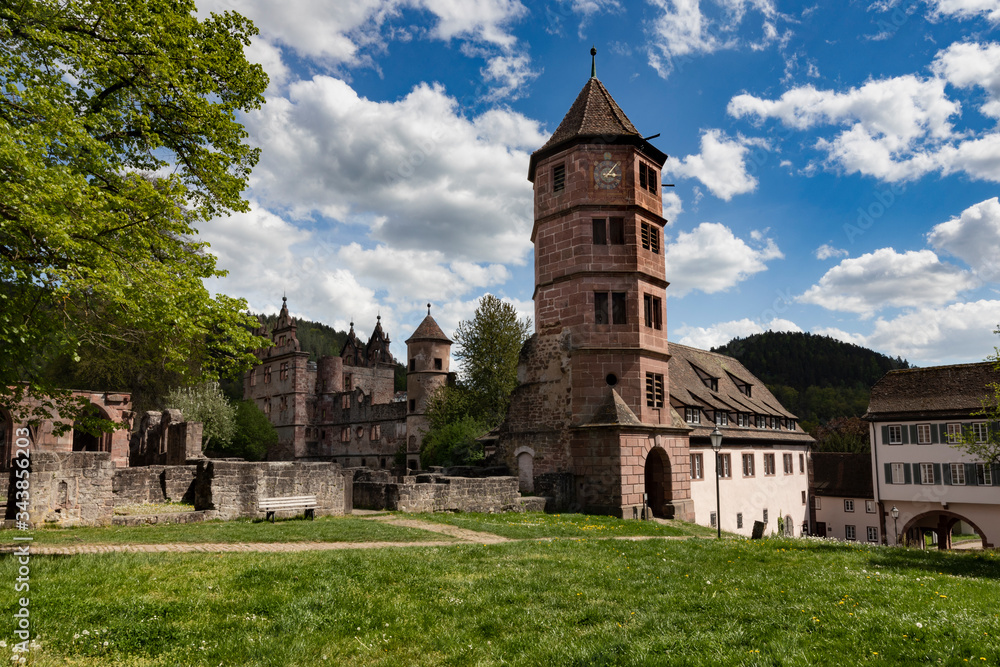 Das ehemalige Kloster Hirsau bei Calw im Schwarzwald